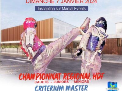 Championnat Régional Combat & Critérium Master Hauts-de-France 2024